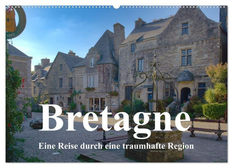 Begeisterung für die Bretagne (Wandkalender 2027 DIN A2 quer), CALVENDO Monatskalender
