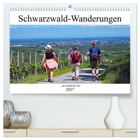 Schwarzwald-Wanderungen (hochwertiger Premium Wandkalender 2027 DIN A2 quer), Kunstdruck in Hochglanz