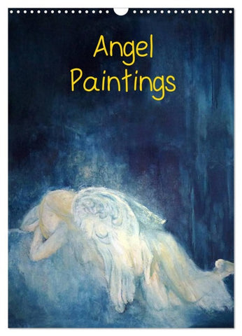 Angel paintings (Wall Calendar 2026 DIN A3 portrait), CALVENDO 12 Month Wall Calendar