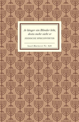 Je länger ein Blinder lebt, desto mehr sieht er
