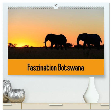 Faszination Botswana (hochwertiger Premium Wandkalender 2027 DIN A2 quer), Kunstdruck in Hochglanz