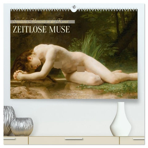 Zeitlose Muse (hochwertiger Premium Wandkalender 2027 DIN A2 quer), Kunstdruck in Hochglanz