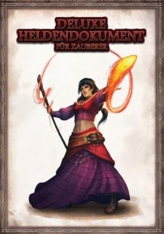 DSA5 - Deluxe Heldendokument für Zauberer
