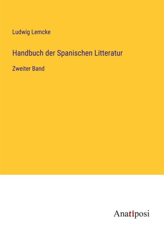 Handbuch der Spanischen Litteratur