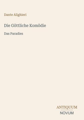 Die Göttliche Komödie