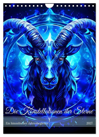 Die Konstellationen der Sterne (Wandkalender 2027 DIN A4 hoch), CALVENDO Monatskalender