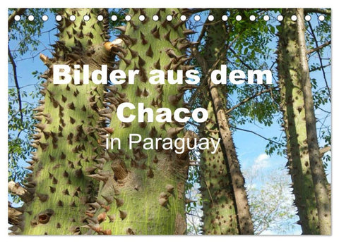 Bilder aus dem Chaco in Paraguay (Tischkalender 2026 DIN A5 quer), CALVENDO Monatskalender
