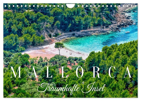 Mallorca Traumhafte Insel (Wandkalender 2027 DIN A4 quer), CALVENDO Monatskalender