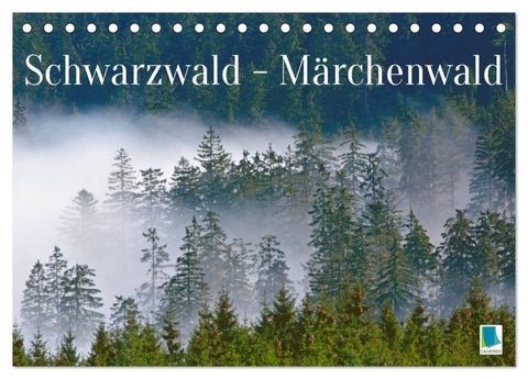 Schwarzwald - Märchenwald (Tischkalender 2027 DIN A5 quer), CALVENDO Monatskalender
