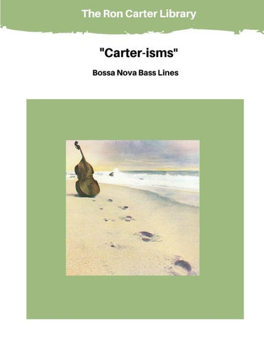 Carter-isms - Bossa Nova Bass Lines