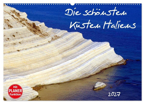 Die schönsten Küsten Italiens (Wandkalender 2027 DIN A2 quer), CALVENDO Monatskalender