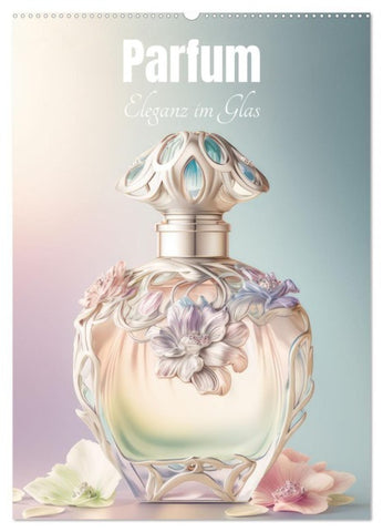 Parfum Eleganz im Glas (Wandkalender 2027 DIN A2 hoch), CALVENDO Monatskalender