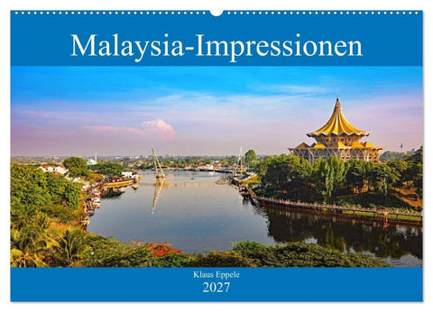 Malaysia-Impressionen (Wandkalender 2027 DIN A2 quer), CALVENDO Monatskalender