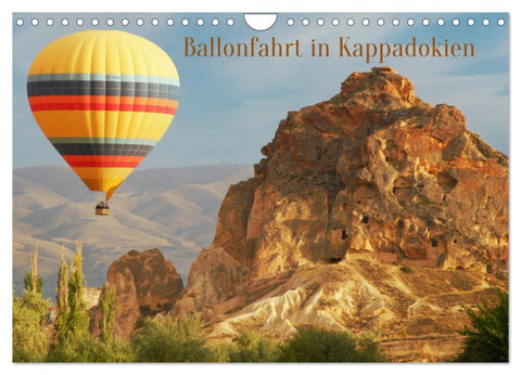 Ballonfahrt in Kappadokien (Wandkalender 2026 DIN A4 quer), CALVENDO Monatskalender