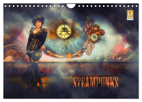 Steampunks (Wandkalender 2027 DIN A4 quer), CALVENDO Monatskalender