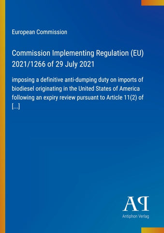 Commission Implementing Regulation (EU) 2021/1266 of 29 July 2021