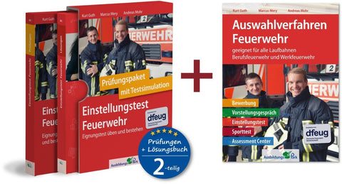 Sparpaket – Einstellungstest + Auswahlverfahren Feuerwehr
