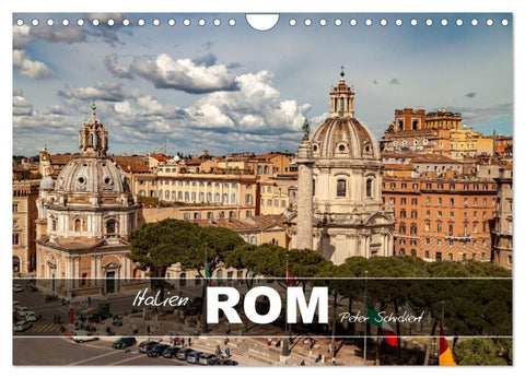 Italien - Rom (Wandkalender 2027 DIN A4 quer), CALVENDO Monatskalender