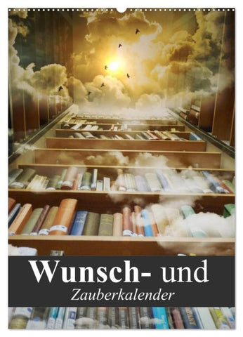 Wunsch- und Zauberkalender (Wandkalender 2026 DIN A2 hoch), CALVENDO Monatskalender