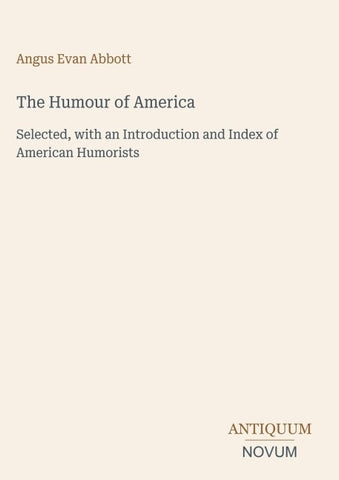The Humour of America