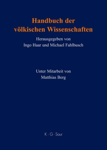 Handbuch der völkischen Wissenschaften