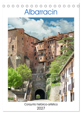 Albarracin, eine spanische Perle. (Tischkalender 2027 DIN A5 hoch), CALVENDO Monatskalender