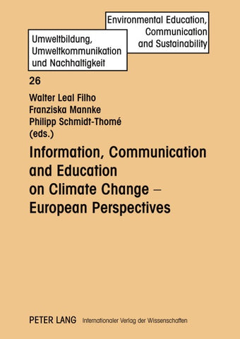 Information, Communication and Education on Climate Change – European Perspectives