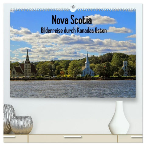 Bilderreise Nova Scotia (hochwertiger Premium Wandkalender 2026 DIN A2 quer), Kunstdruck in Hochglanz