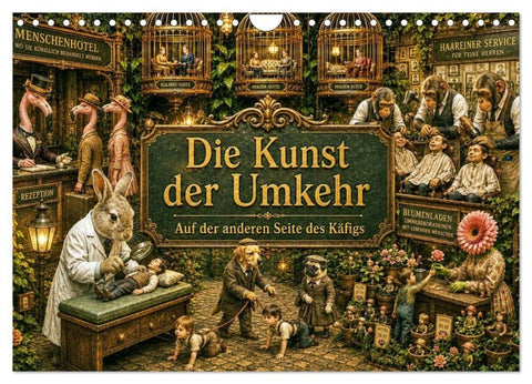 Die Kunst der Umkehr (Wandkalender 2027 DIN A4 quer), CALVENDO Monatskalender