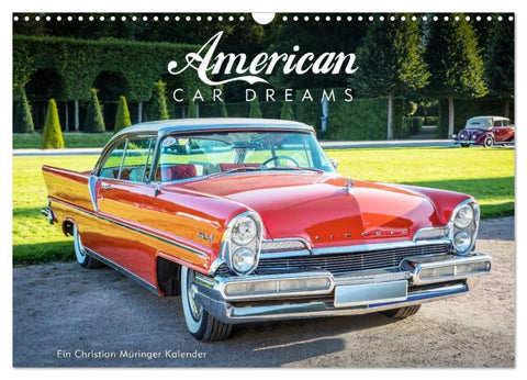 American Car Dreams (Wandkalender 2027 DIN A3 quer), CALVENDO Monatskalender