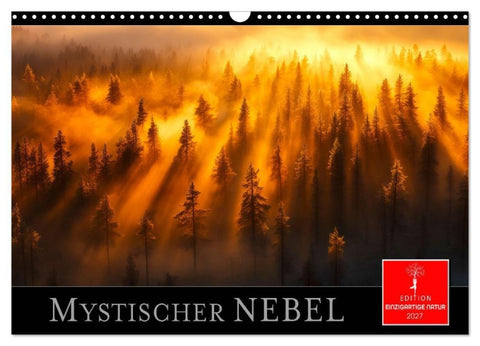 Mystischer Nebel (Wandkalender 2027 DIN A3 quer), CALVENDO Monatskalender