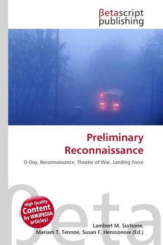 Preliminary Reconnaissance