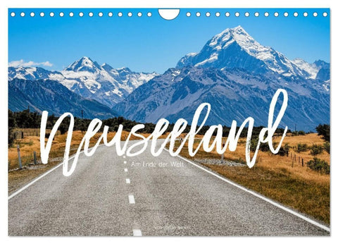 Neuseeland - Am Ende der Welt (Wandkalender 2027 DIN A4 quer), CALVENDO Monatskalender