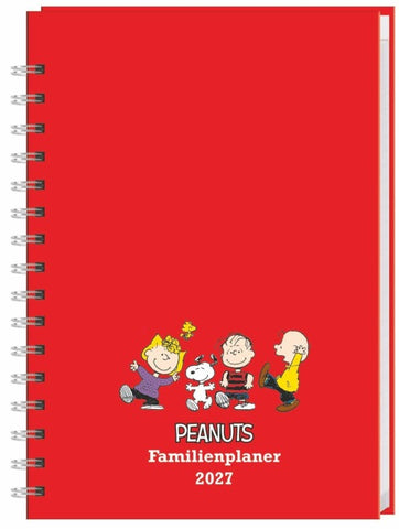 Peanuts Familienplaner-Buch A5 2027