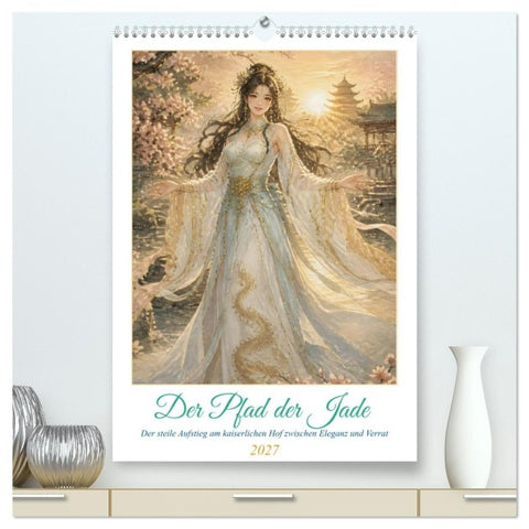 Der Pfad der Jade (hochwertiger Premium Wandkalender 2027 DIN A2 hoch), Kunstdruck in Hochglanz