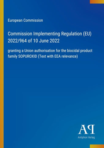 Commission Implementing Regulation (EU) 2022/964 of 10 June 2022
