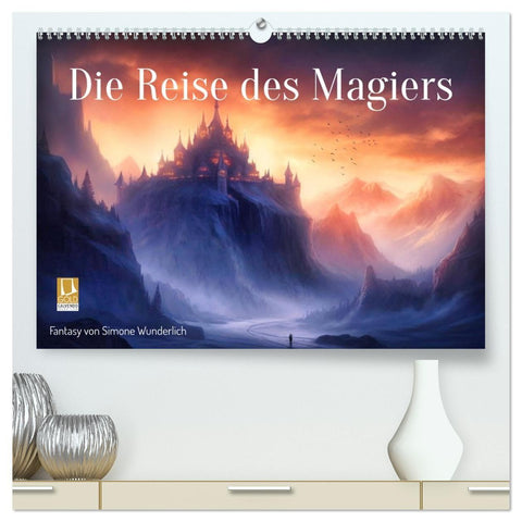 Die Reise des Magiers (hochwertiger Premium Wandkalender 2027 DIN A2 quer), Kunstdruck in Hochglanz
