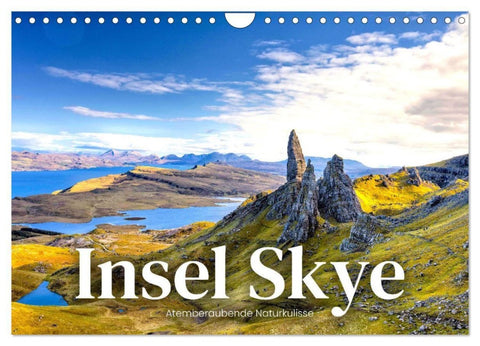 Insel Skye - Atemberaubende Naturkulisse (Wandkalender 2027 DIN A4 quer), CALVENDO Monatskalender