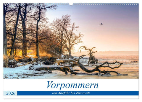 Vorpommern - von Altefähr bis Zinnowitz (Wandkalender 2026 DIN A2 quer), CALVENDO Monatskalender