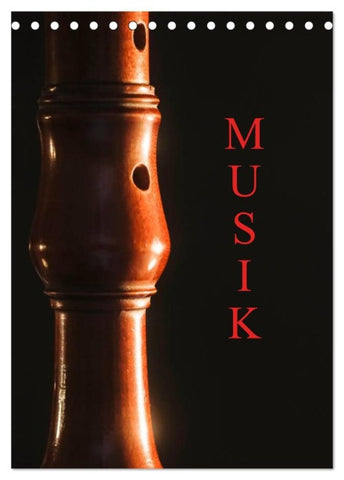 Musik (Tischkalender 2026 DIN A5 hoch), CALVENDO Monatskalender