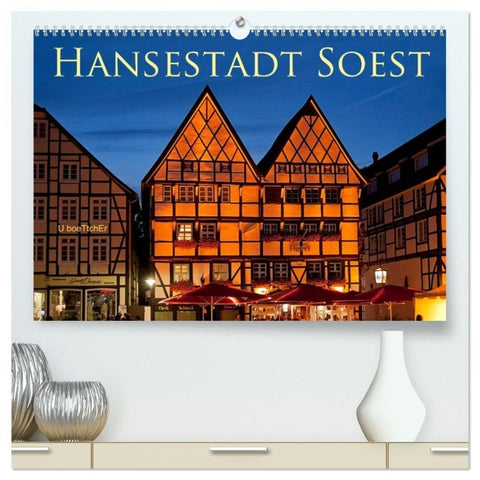 Hansestadt Soest (hochwertiger Premium Wandkalender 2026 DIN A2 quer), Kunstdruck in Hochglanz