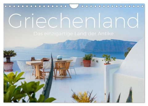 Griechenland - Das einzigartige Land der Antike. (Wandkalender 2026 DIN A4 quer), CALVENDO Monatskalender