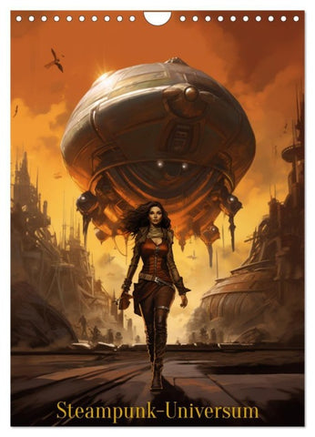 Steampunk-Universum (Wandkalender 2027 DIN A4 hoch), CALVENDO Monatskalender