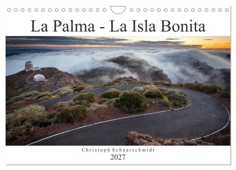 La Palma - La Isla Bonita (Wandkalender 2027 DIN A4 quer), CALVENDO Monatskalender