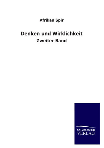 Denken und Wirklichkeit