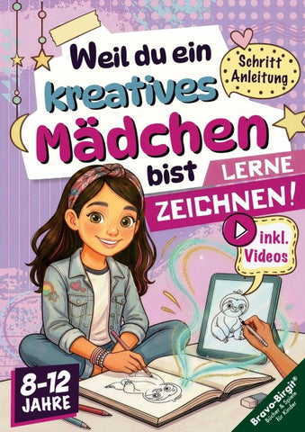 Weil du ein kreatives Mädchen bist für Mädchen ab 8 mit Videos