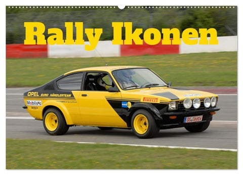 Rally Ikonen (Wandkalender 2027 DIN A2 quer), CALVENDO Monatskalender