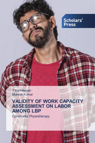 VALIDITY OF WORK CAPACITY ASSESSMENT ON LABOR AMONG LBP