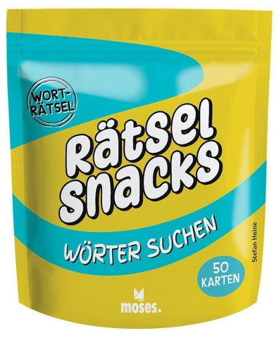 Rätsel Snacks Wörter suchen