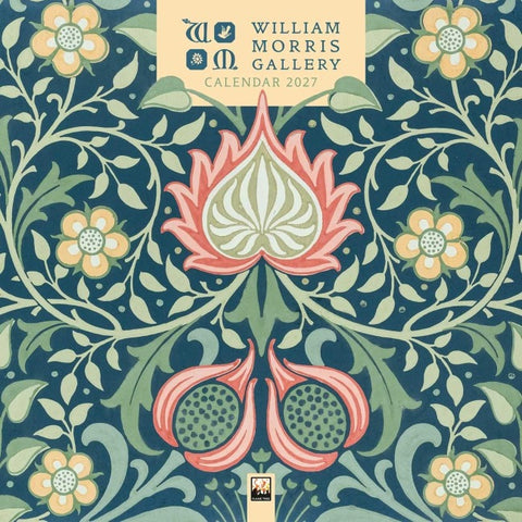 William Morris Gallery 2027 – Original Flame Tree Publishing-Kalender [Kalender]